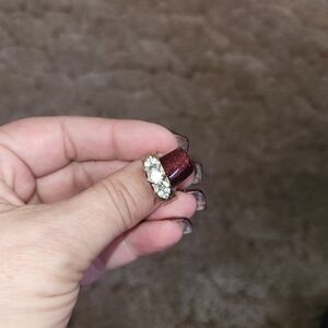 3/4 CT. Center stone with 12 other diamonds